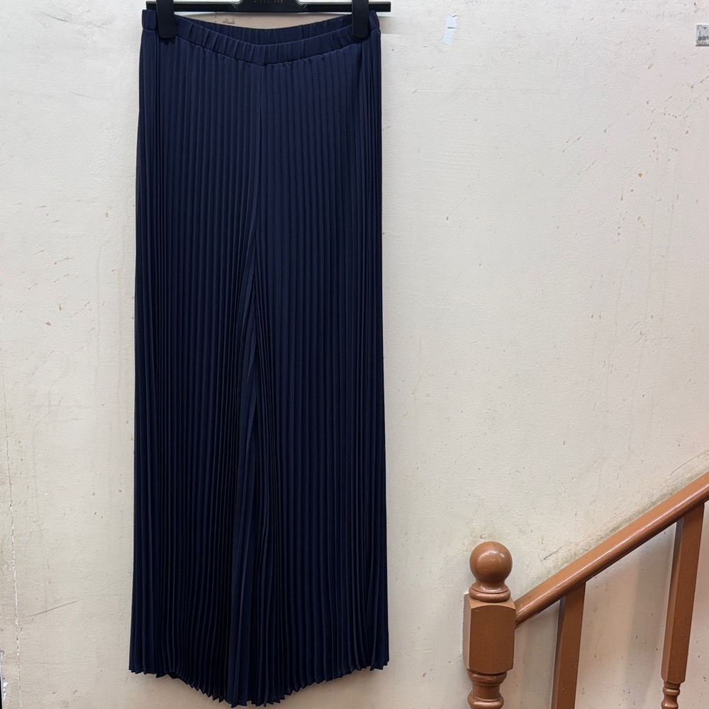 Joseph Ribkoff Dark Blue Pleated Pantsuit